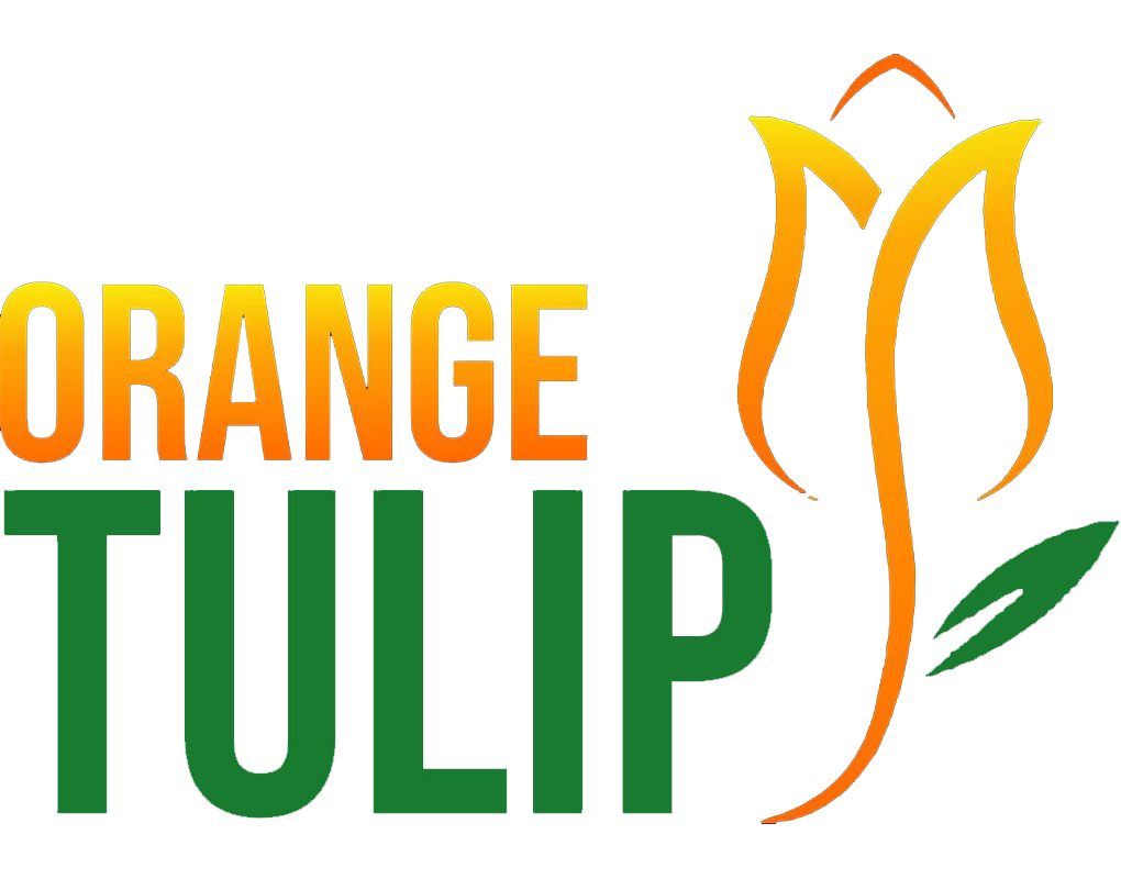 logo orange tulip